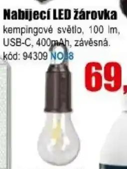 EVA Nabijecí LED žárovka nabídka
