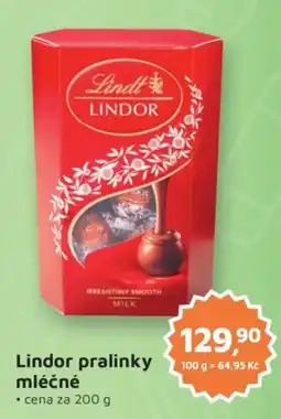 Můjobchod Lindor pralinky mléčné nabídka
