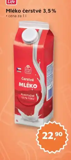 Můjobchod Fine Life čerstvé mléko nabídka