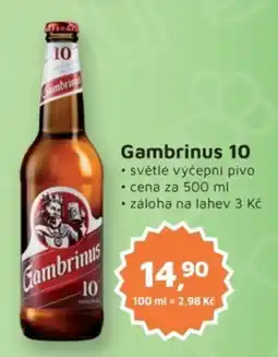 Můjobchod Gambrinus 10 nabídka