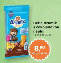 Můjobchod BeBe Brumík s čokoládovou náplní nabídka