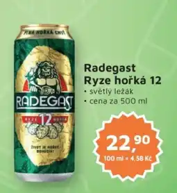 Můjobchod Radegast ryze hořká 12 nabídka