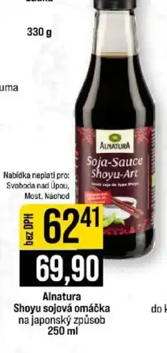 Jip Alnatura Shoyu sojová omáčka na japonský způsob nabídka