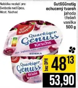 Jip Gut&Günstig ochucený tvaroh jahoda třešeň vanilka nabídka