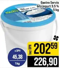 Jip Gastro Servis bílý jogurt 3,5 % nabídka