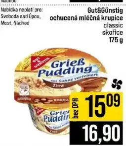 Jip Gut&Günstig ochucená mléčná krupice classic skořice nabídka