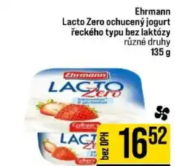 Jip Ehrmann Lacto Zero ochucený jogurt nabídka
