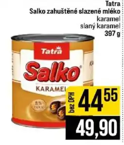 Jip Tatra Salko zahuštěné slazené mléko karamel nabídka
