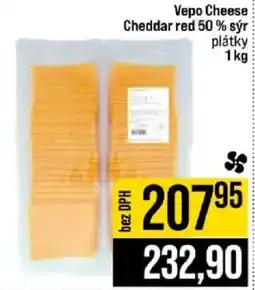 Jip Vepo Cheese Cheddar red 50 % sýr nabídka