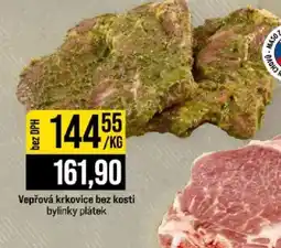 Jip Vepřová krkovice bez kosti bylinky plátek nabídka