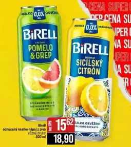 Jip Birell ochucený nealko nápoj z piva různé druhy nabídka