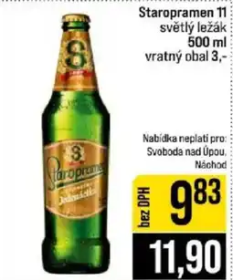 Jip Staropramen 11 světlý ležák nabídka