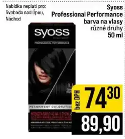 Jip Syoss Professional Performance barva na vlasy nabídka