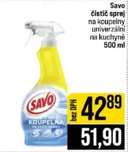 Jip Savo čistich sprej na koupelny univerzální na kuchyně nabídka
