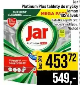 Jip Jar platinum plus tablety do myčky lemon nabídka