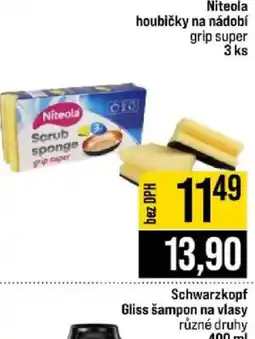 Jip Niteola houbičky na nádobí grip super nabídka
