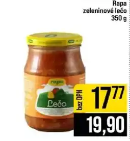 Jip Rapa zeleninové lečo nabídka