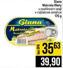 Jip Giana makrela filety nabídka