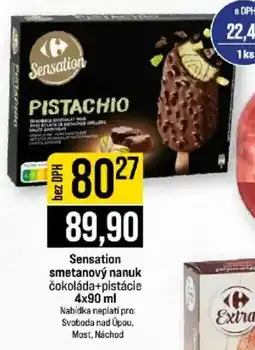 Jip Sensation smetanový nanuk nabídka