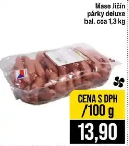 Jip Maso Jičín párky deluxe nabídka