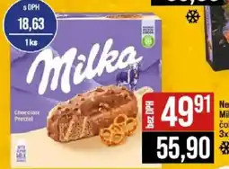 Jip Milka chocolate pretzel nabídka