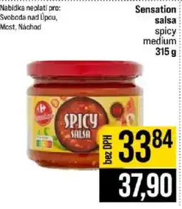 Jip Sensation spicy medium salsa nabídka