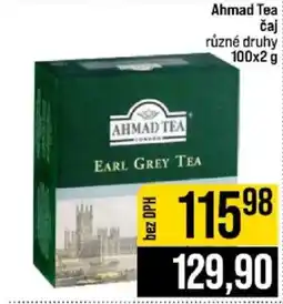 Jip Ahmad Tea Earl Grey Tea nabídka