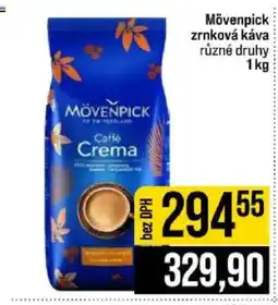 Jip Mövenpick Caffé Crema nabídka