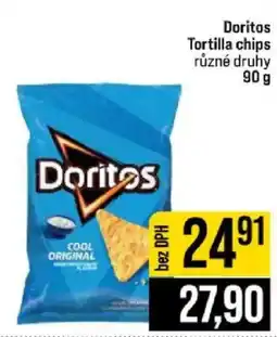 Jip Doritos tortilla chips nabídka