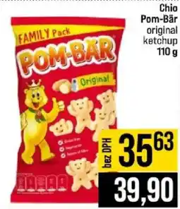 Jip Chio Pom-Bär original ketchup nabídka
