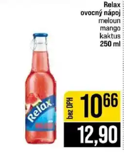Jip Relax ovocný nápoj meloun mango kaktus nabídka
