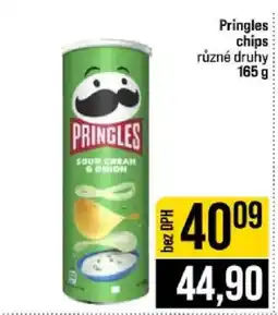 Jip Pringles sour cream & onion nabídka
