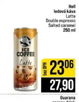 Jip Hell ledová káva Latte Double espresso Salted caramel nabídka