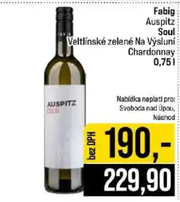 Jip Fabig Auspitz Soul Veltlínské zelené Na Výsluní Chardonnay nabídka