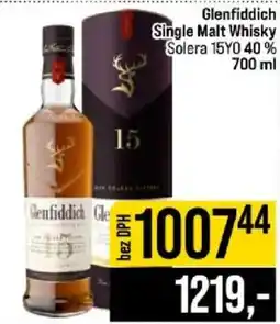Jip Glenfiddich Single Malt Whisky Solera 15YO nabídka