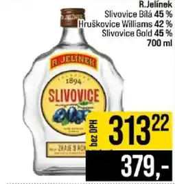 Jip R.Jelínek Slivovice nabídka