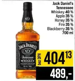 Jip Jack Daniel's Tennessee Whiskey nabídka