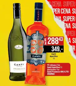 Jip Canti Aperitivo nabídka