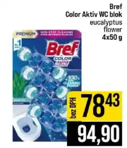 Jip Bref Color Aktiv WC blok eucalyptus flower nabídka