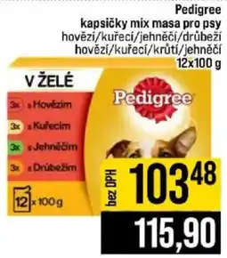 Jip Pedigree kapsičky mix masa pro psy nabídka