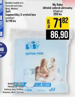 Jip My Baby dětské vatové ubrousky nabídka