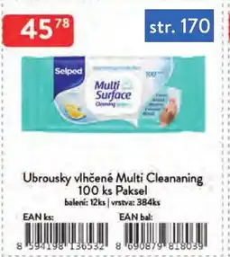 Qanto Ubrousky vlhčené Multi Cleananing nabídka