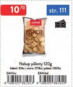 Qanto Nakup piškoty nabídka