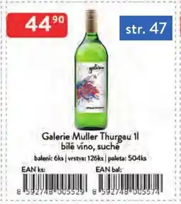 Qanto Galerie Muller Thurgau nabídka