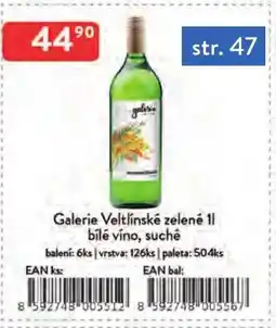 Qanto Galerie Veltlínské zelené nabídka