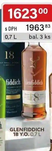 Qanto Glenfiddich 18 y.o. nabídka