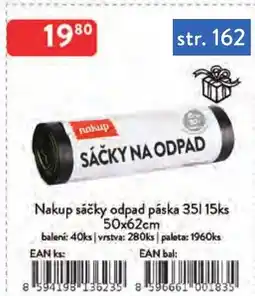 Qanto Nakup sáčky odpad paska nabídka