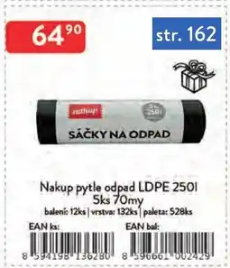 Qanto Nakup pytle odpad LDPE nabídka