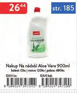 Qanto Nakup Na nádobí Aloe Vera nabídka