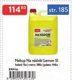 Qanto Nakup Na nádobí Lemon nabídka